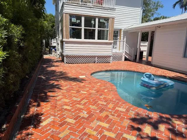 Pool paving project