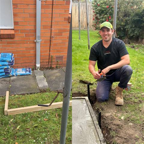 Before and after paving transformation 9 — Antonio PrimeScape Construction