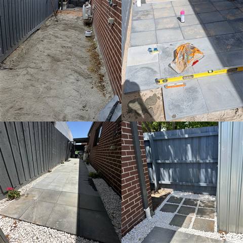 Before and after paving transformation 16 — Antonio PrimeScape Construction