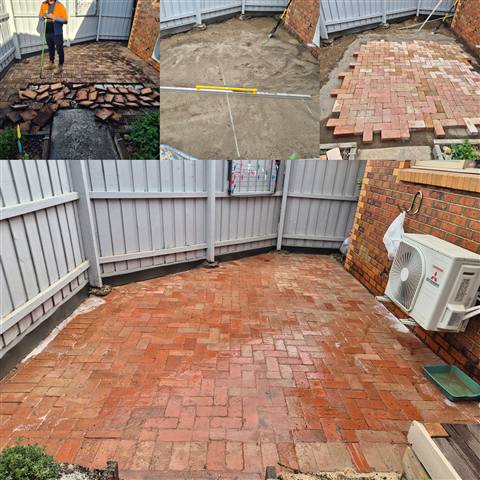 Before and after paving transformation 24 — Antonio PrimeScape Construction