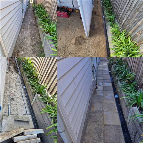 Before and after paving transformation 33 — Antonio PrimeScape Construction