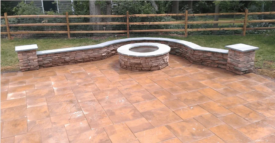 Crazy paving project